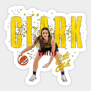 C Clark - Indiana Sticker